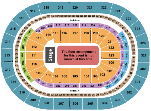 KeyBank Center NCAA Seating Chart